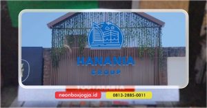 Neon Box Custom Murah di Bantul